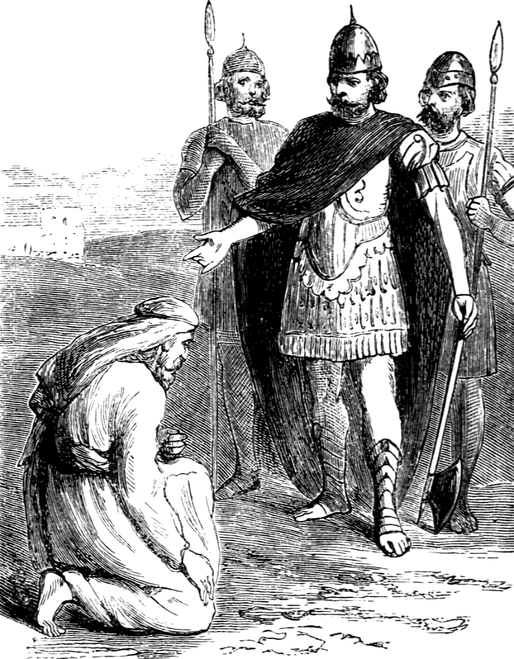 08 1 Kings 20 v40 - Ahab responds to the Prophet - So shall your judgment be