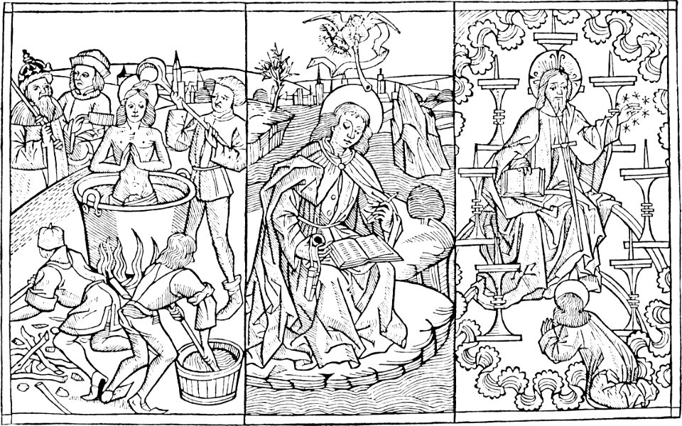 20 Revelation 01 - The Attempt to Martyr John - Writing Revelation on Patmos - Vision of Christ