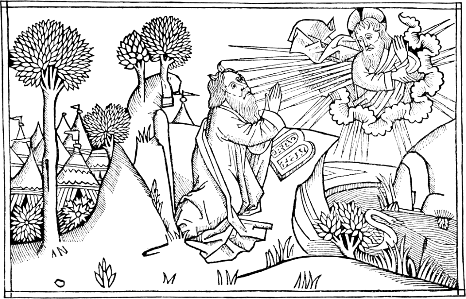 08 Moses receives the Commandments from God