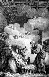 03 The Adoration of the Shepherds. Free illustration for personal and commercial use.