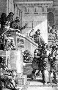 38 Jesus before Caiaphas