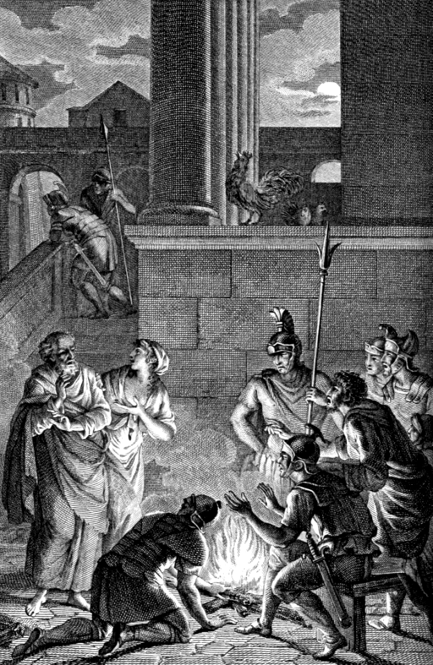 39 Peter denies Christ