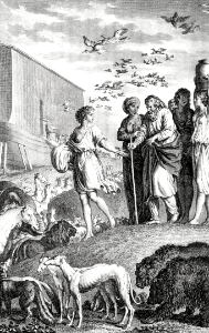 006 Noah and his Family enter the Ark