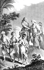016 The Angels guide Lot and his Family out of Sodom