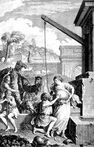 021 Rebekah gives Water to Eliezer