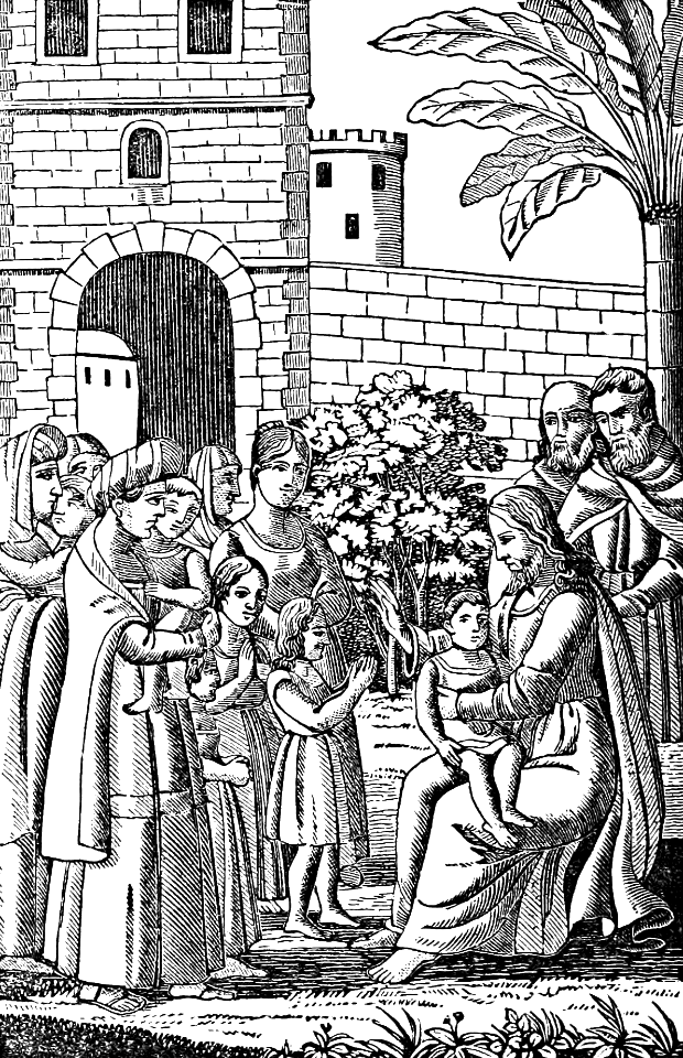 14 Jesus blesses the little Children