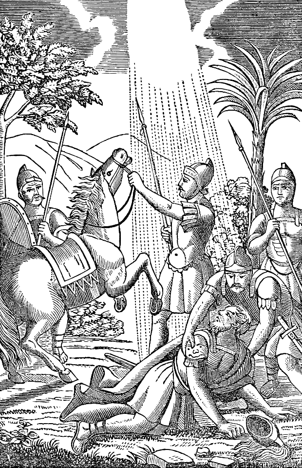 24 Jesus appears to Saul
