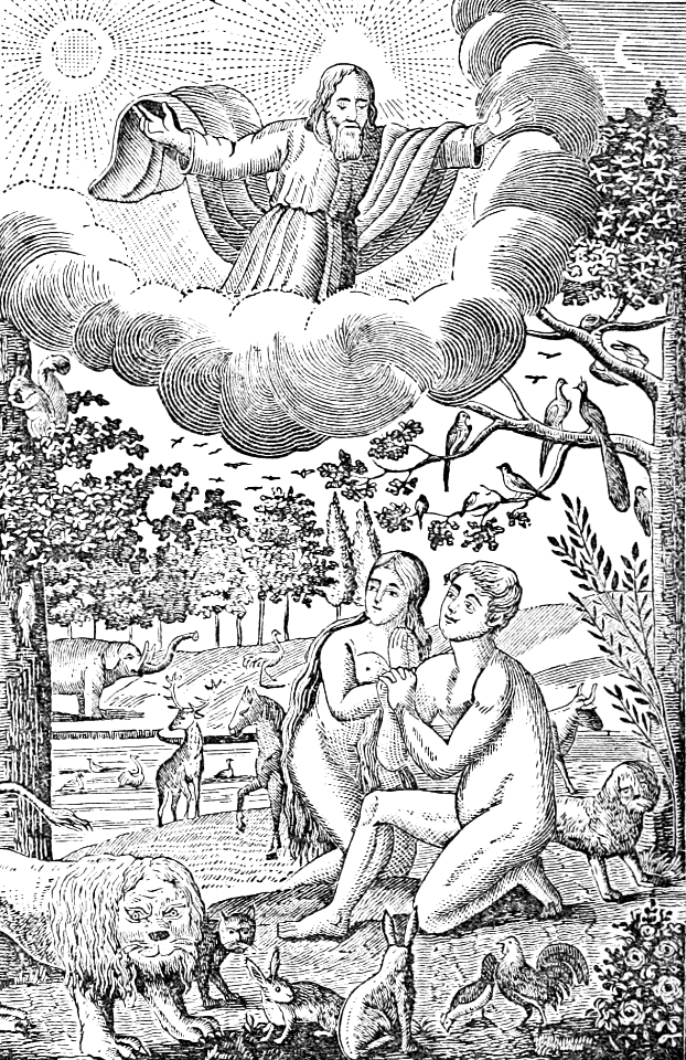 01 Adam and Eve in the Garden (Psalm 95 v6 - O Come let us worship and bow down)