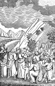 14 Moses brings the Tables of the Law