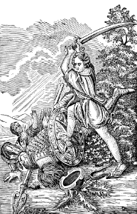 18 David slays the giant Goliath