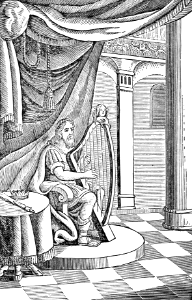 19 David sings Psalms