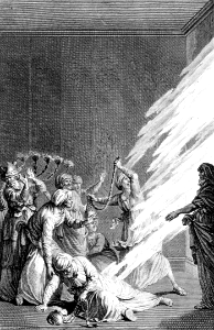 063 Nadab and Abihu offer Strange Fire and are consumed