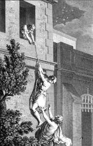 079 Rahab helps the Spies escape from Jericho