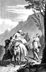 099 Naomi returns to Bethlehem - Ruth stays with her