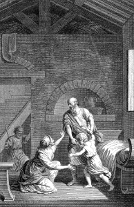 136 Elisha revives the Shunammites Son
