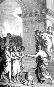 154 The Prophet Oded tells the Israelites to let the captives from Judah go back