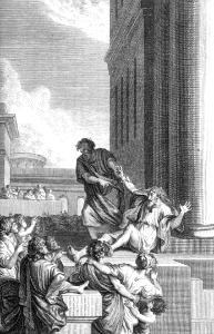 163 Nehemiah 13 - Nehemiah removes the son in law of Sanballat (I think)