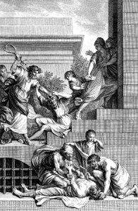 168 Nehemiah 13 - Nehemiah contends with those of mixed marriages