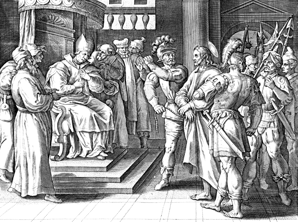 11 Matthew 26 Jesus accused of Blasphemy by Caiaphas