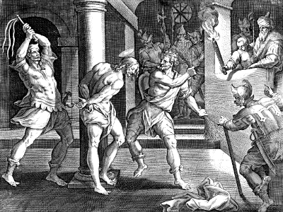 13 Matthew 27 Jesus is scourged (Isaiah 53)