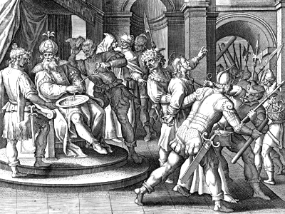 15 Matthew 27 Pilate washes his Hands - Jesus is led away