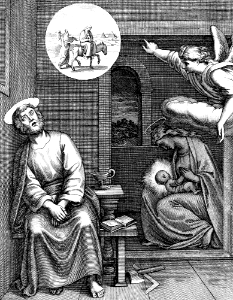 07 Matthew 02 v13 An Angel warns Jacob to flee to Egypt