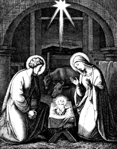 04 Luke 02 v07 Christ is born in the manger in Bethlehem
