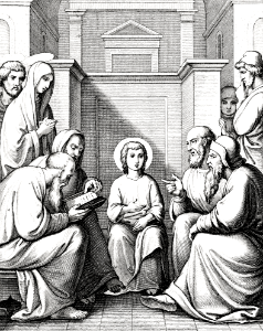10 Luke 02 v46 Jesus as a Boy in the Temple with the Teachers