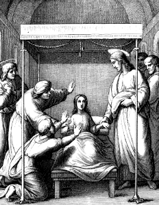 20 Mark 05 v35-42 Raising Jairus daughter from death