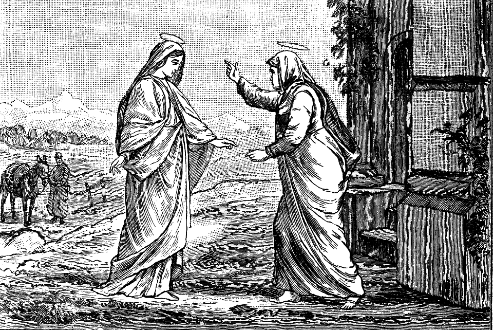 03 Mary visits Elisabeth (Visitation)