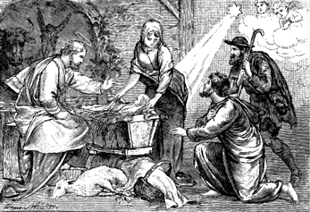05 Jesus is born in Bethlehem - Shepherds visit
