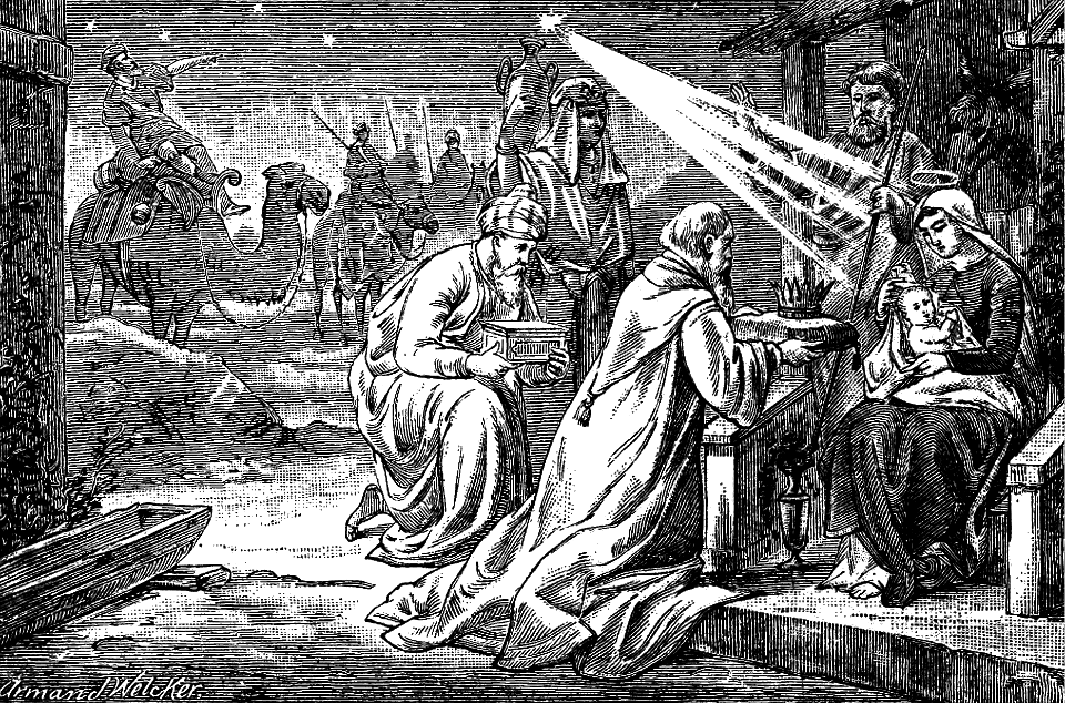 08 Wise Men bring Gifts and follow the Star