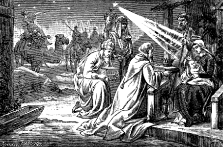 08 Wise Men bring Gifts and follow the Star