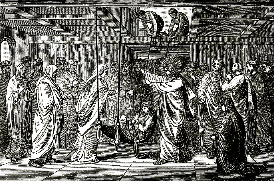 17 Healing the Paralytic let down through the Roof