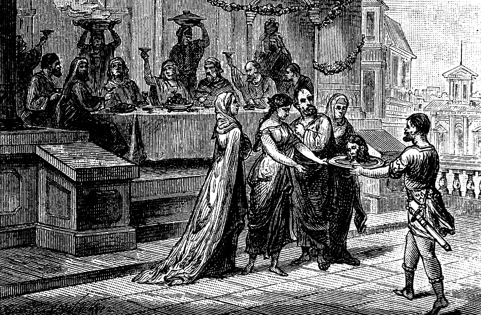 19 John the Baptists Head is delivered to Salomi