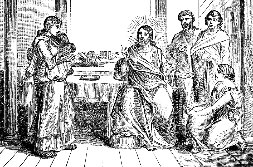 23 Jesus at the home of Mary and Martha