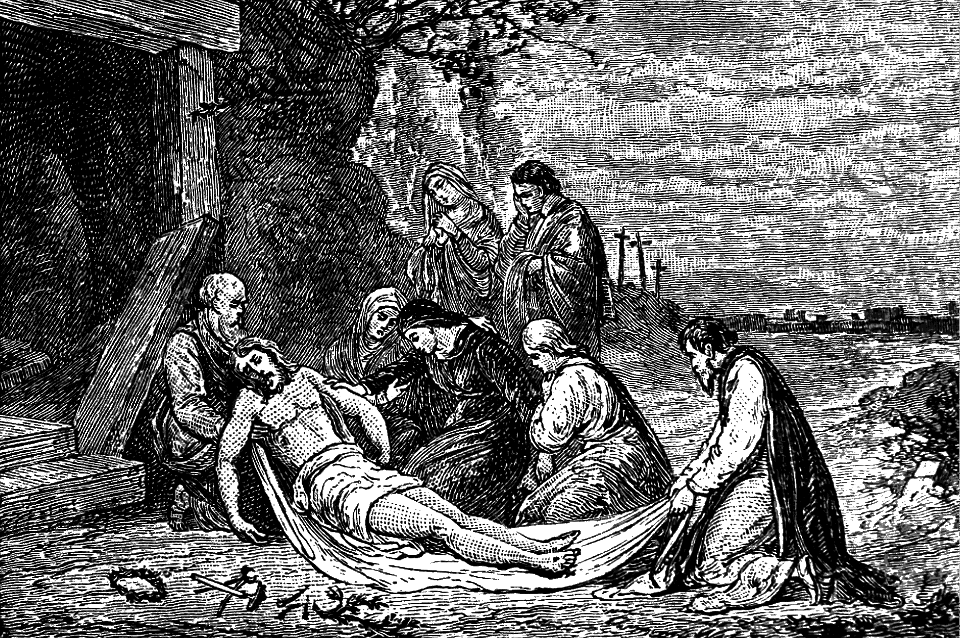 37 The body of Christ taken to the Tomb