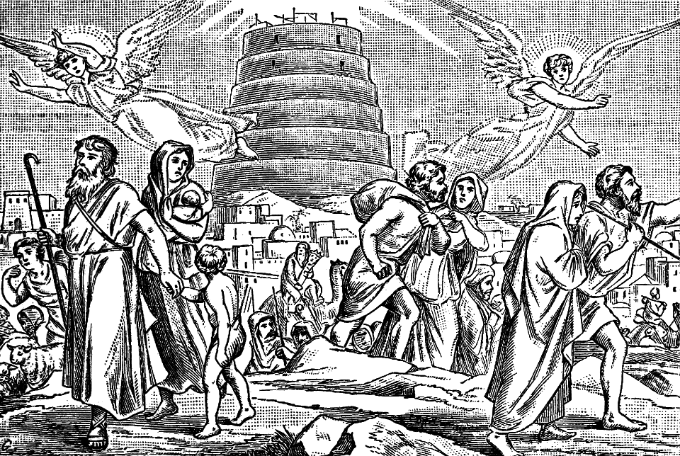 06 The Tower of Babel - people scattered