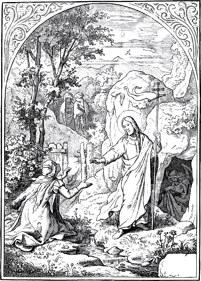 17 John 20 v11-18 - Jesus appears to Mary at the Tomb (needs text - Touch me not)