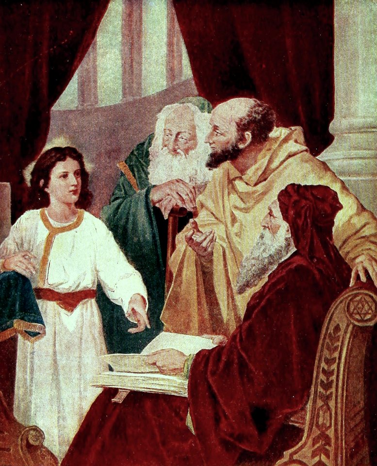 03 Christ in the Temple - Questioning the Doctors (color)