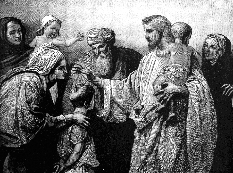 12 Christ blessing the Little Children