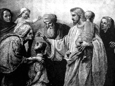 12 Christ blessing the Little Children