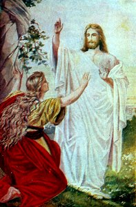 25 Mary meets Jesus after the Resurrection (color)