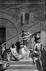 139 Elisha multiplying the Widows Oil