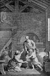 140 Elisha restoring the Child to Life