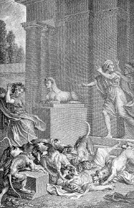 134 Jezebel devoured by Dogs