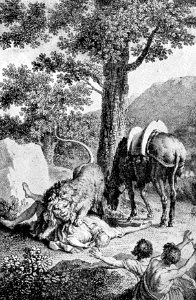 130 The Prophet slain by a Lion