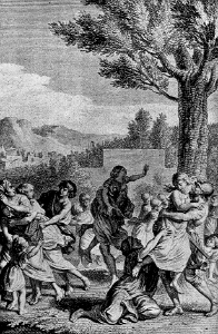 097 Benjamites taking Wives from Shiloh