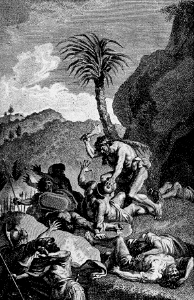 094 Samson slaying the Philistines