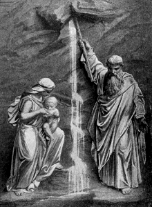 053 Moses bringing Water from the Rock